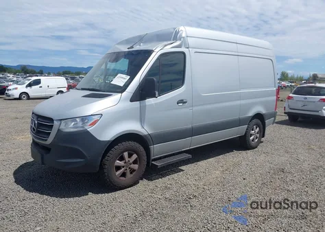 2019 Mercedes-Benz Sprinter 2500 High Roof V6/Standard Roof V6 из США, поврежденный, VIN WD4PF0CD1KP054290